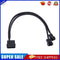 4pin IDE Molex to 2-Port 3Pin/4Pin Cooler Cooling Fan Splitter Power Cable