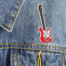 Enamel Badge Musical Instruments Brooch Collar Clothes Lapel Pin (Style 2)