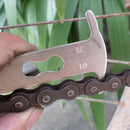 Chain Wear Indicator Chain Replacement Gauge Check Ruler Bike Chain Checker