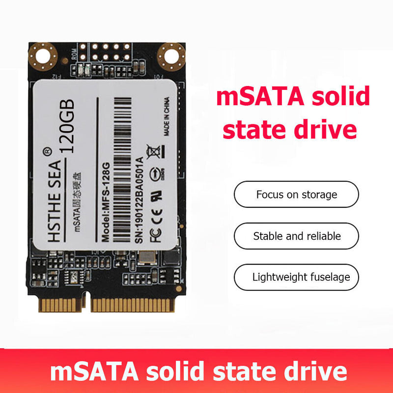Mini mSATA SSD 120G/128G/240G/256G Internal Solid State Hard Drive (120G)