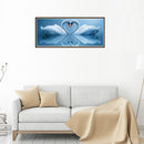 Swan 5D Round Crystal Diamond Painting Embroidery DIY Cross Stitch Set(1) Newly
