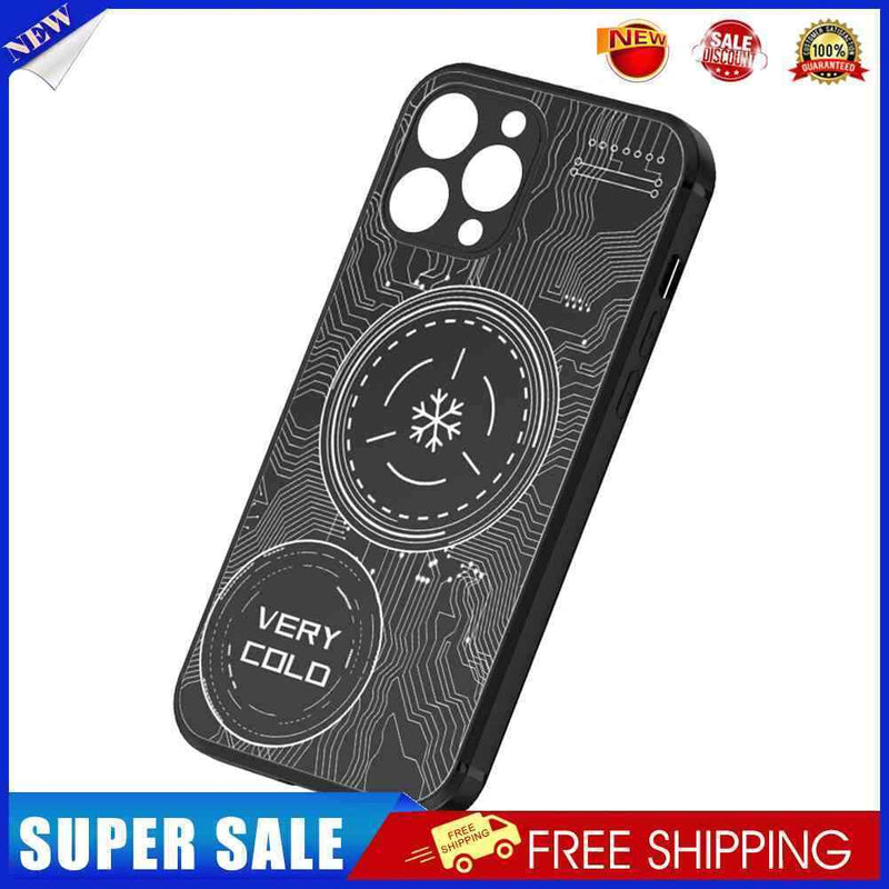 #A Magnetic Coolers Anti-shock Cooling Plate Anti-drop Phone Case for Pubg Mobil