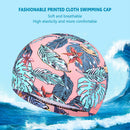 Swimming Caps Women Men Waterproof Ear Hair Protection Swim Hat (Pink) Newly