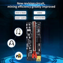 5VER009C-PLUS PCIe Riser with LED USB 3.0 PCI-E 1X to 16X Extender (Red)