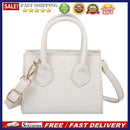 Fashion Solid Color PU Women Shoulder Totes Bag Female Portable Leather Handbag