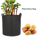 Potato Felt Planter Grow Bag Vegetable Tomato Garden Plant Pot (7 Gallon)