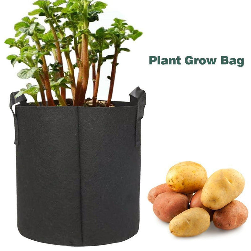 Potato Felt Planter Grow Bag Vegetable Tomato Garden Plant Pot (7 Gallon)
