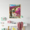 #A Yard Corner Oil Paint By Numbers Kit DIY Drawing Picture for Adults Home De