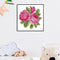 Counted Pink Rose Partial Embroidery 14CT DIY Cross Stitch Art Canvas Kit