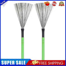 #A 2pcs Percussion Drum Sticks Metal Wire Drum Brushes Musical Instrument Parts