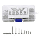 250x 4-20 Size Wood Screw M2 Cross Round Head Self Tapping Screws Assortment Kit