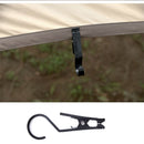 Outdoor Camping Equipment Fixed Fabric Clips Canopy Cloth Clip Tent Hook Holder