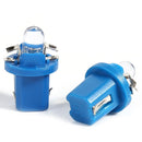 10pcs T5 B8.5D LED Car Light Auto Dashboard Instrument Light Bulbs (Blue) Newly