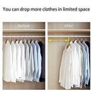 6pcs Clothes Hanger Connector Hooks Clothes Hangers Space Organizer Save D5Q8