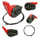 Universal 65" Throttle Cable Control Lever Kit Part For Lawnmower Us F5X3  hot.