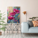 DIY Oil Paint by Numbers Flower Pattern Coded Hand Painted Acrylic Drawing