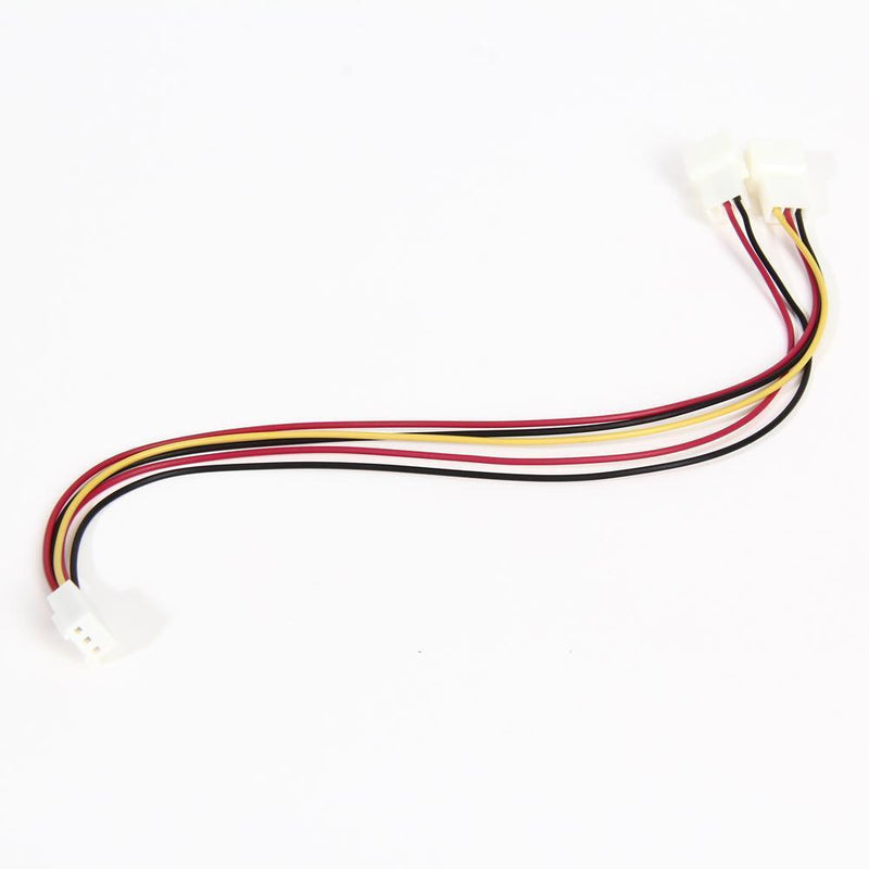 5Pcs 12V 3 Pin Female to 2/3 Pin Male PC Fan Power Splitter Extension Cable