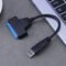 0.2M/7.87" USB 3.0 to SATAIII Converter OTG Adapter Cable for 2.5" HDD SSD