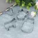 Cutter Cow Cookie Cutter Set Milk Bottle Shaped Cookie Cutter Cow Head Shaped