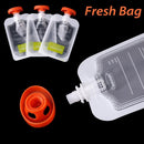 Lock Smell-proof PC Plastic Storage Pouch Food Supplement Package Fresh Bag