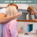 Toothbrush Holder Wall Mounted Adhesive Toothpaste Stand for Shower (Blue) Newly
