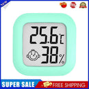 Mini Thermometer Digital LCD Temperature Humidity Meter Hygrometer (Green)
