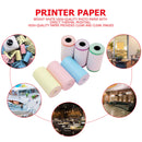 Thermal Label - Direct Thermal Printer Labels Receipt Paper Rolls, 6 Rolls