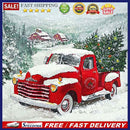 5D Red Car Diamond Painting Kit Round Drill Rhinestone Picture Craft for Gi