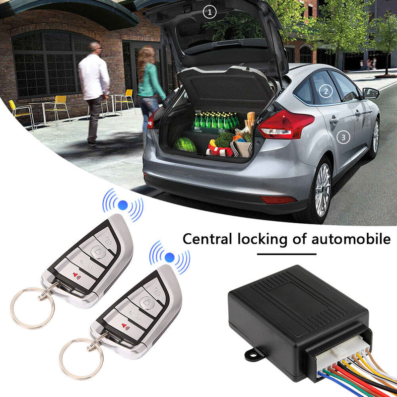 Car Remote Central Door Lock Kit Auto Keyless Entry Alarm System 402/T304