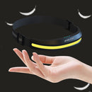 Cob LED Flashlight Waterproof Head Torch Portable Reflective for Running Cycling