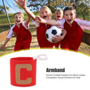 Kids Adjustable Soccer Football Captain Arm Band Leader Competition Armband