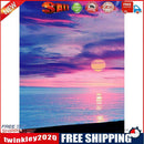Painting By Numbers Kit DIY Sunrise Hand Painted Canvas Oil Art Picture