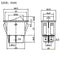 Work Light Switch 4-Pins On/Off 12V 35A LED Indicator Driving Fog Lamp