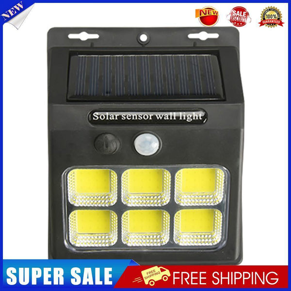 LED COB Solar Lights Outdoor Motion Sensor Waterproof Street Wall Lamps (A)