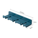 Punch Free Plug Hanger Wall-Mounted Toothbrush Bathroom Holder (Dark Blue) Newly