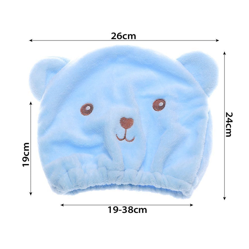 Wrap Hat Hair Towel Quick Drying Wrapped Towel Cap Quickly Dry Hair Hat