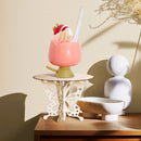 Flower Pot Base Holder Wood Plant Succulent Display Stand Shelf (Butterfly)