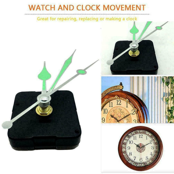 Long Hand Quartz Clock Movement Mechanism DIY Kit Hand R6Q1 sale Tool hot L0C1