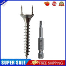 50pcs Double-headed Solid Wood Baseboard Seamless Nails + Wrench (35+7.5mm)