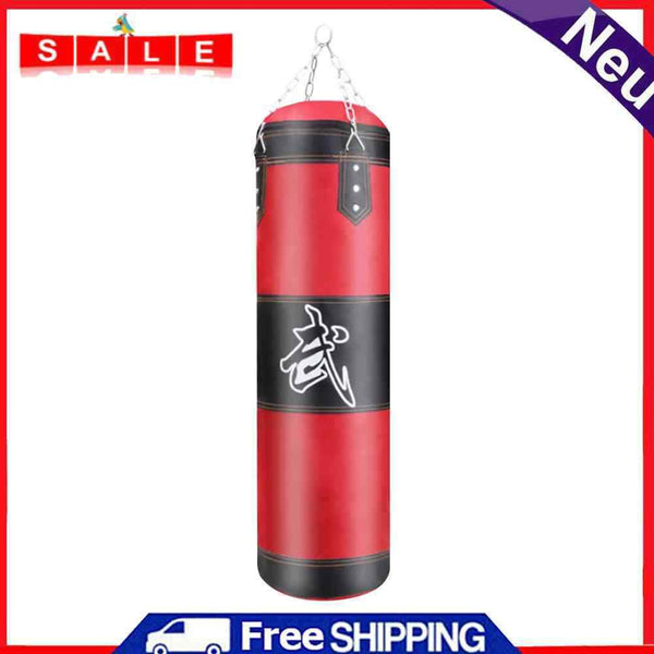 Boxing Training Equipment Kickboxing Muay Thai Empty Punching Sandbag Pillar