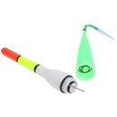 5Pcs Bulbs Fishing Float Cork Plastic Float with Long Hiking Trail LED Li