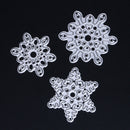 3pcs Christmas Snowflake Metal Mold Cuts Metal Mold Dies Scrapbookin