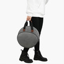Embroidery Kit Storage Bag Handbag Cross Stitch Yarn Holder Handbag (Grey) Newly