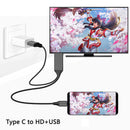 L9 USB C to HDMI-Compatible Mirroring Charging Cable 4K for Android Smartphone