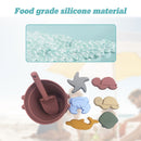 Silicone Cute Animals Shape Beach Play for Kids Sandbox Set Beach Game Toys