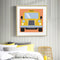 Frameless Digital Painting Cartoons Car Pattern DIY Painted By Numbers on Can