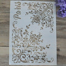 Letter Alphabet Scrapbooking Layering Stencils Stamp Embossing Template