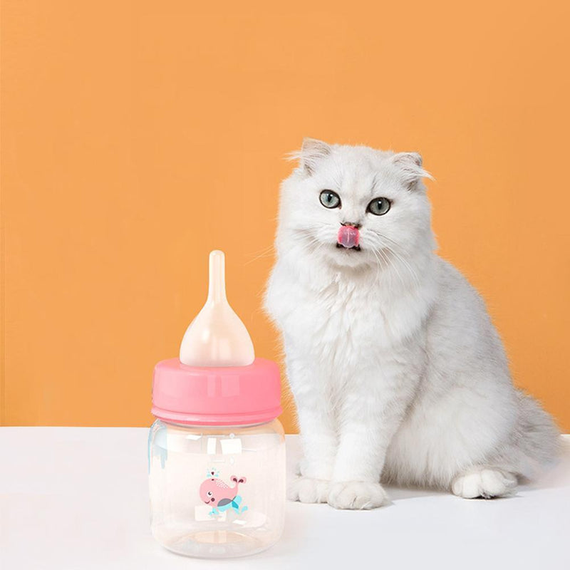 Cat Dog Feeding Bottle Newborn Water Milk Drinking Nursing Pacifier (60ml)