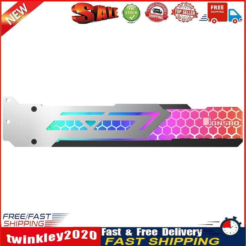 Jonsbo V3 3 Pin RGB Automatic Change Graphics Video Card Support Bracket Newly