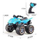 2.4GHz 4 Channels Buggy Motorcycle All Terrains RC Stunt Cars with LED Ligh